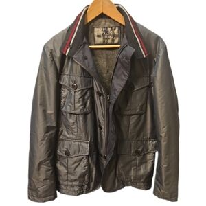 Etro | Green Utility Jacket Multi-Pocket Size Small